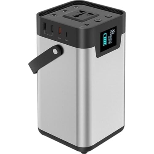 GKFLY 220V Portable Generator 54000 mAh Power Station For Outdoors Camping Traveling Pure Sine Wave New 200W Power Bank