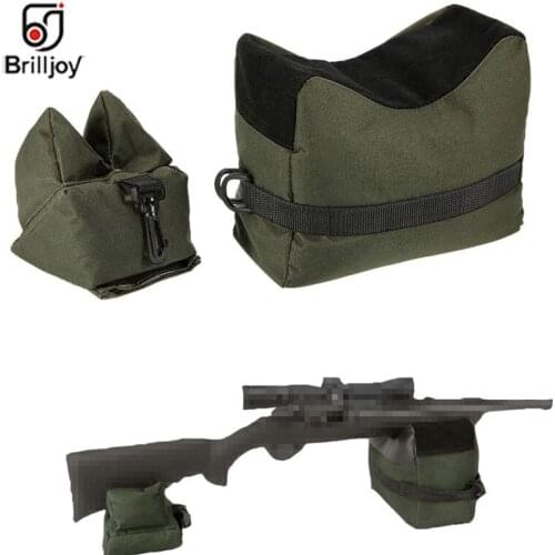 Tactical Sandbag Support Bag Sniper Shooting Gun Front Rear Bag Target Stand Rifle Support Pillow Unfilled Hunting Rifle Rest