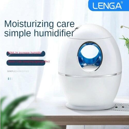 800Ml Large Capacity Air Humidifier Ultrasonic Cool Water Mist Diffuser USB Aroma Diffuser Aromatherapy for LED Night Light