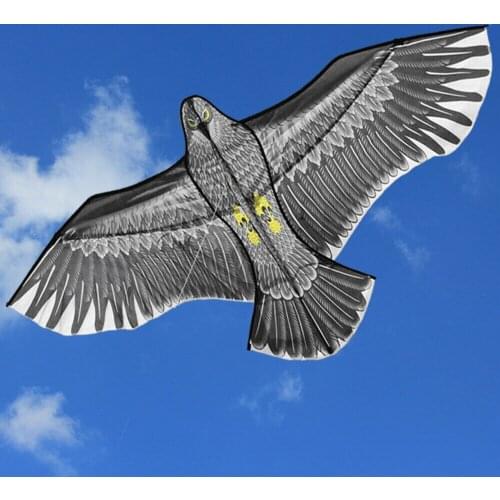 Large Eagle Shaped Kite For Adults Kids Flying Kite Outdoor Toy Easy To Fly Eagles Bird Animal Kites With Handle Line Sports Toy