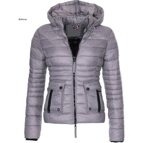 Women Winter Coat Cotton Paddedd Warm Overcoat Clothes Casual Solid Winter Jacket Women Parkas Outerwear Plus Size