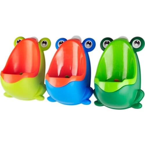 1Pcs Cute Children urinal Animal Design Plastic Stand Urine Toilet Seat Cover with Frog Drawer Potty Toilet Infants Baby Care