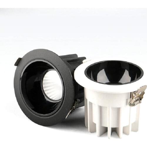 12pcs Round LED Downlight 3W 5W 7W 10W 12W 15W 18W Aluminum AC110V 220V LED Down Light Ceiling Recessed Spot Light