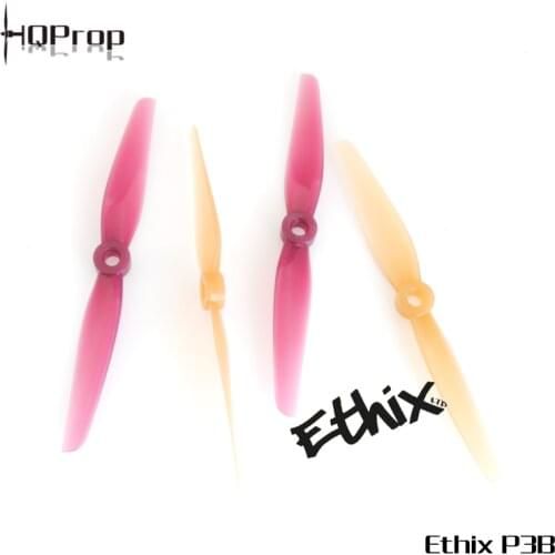 2Pairs HQPROP Ethix P3B Peanut Butter & Jelly 5130 5.1X3 2-Blade PC Propeller for FPV Racing Toothpick Mini Long Range Drones