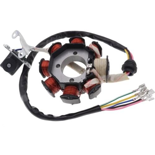8 Pole Coil AC Ignition Magneto Stator for CG125-8 150cc 250cc Motocross ATV