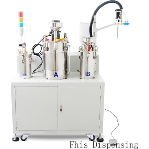AB Electric Stirring Double Liquid Filling Machine Epoxy Resin Sizing Quantitative Dispensing Equipment Automatic Gluing