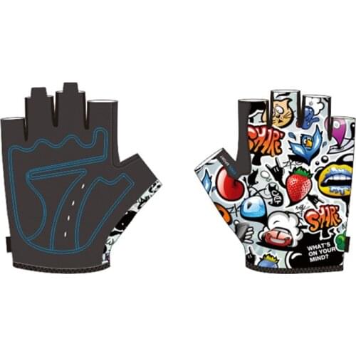 Kids Boys Girls Cycling Gloves Bicycle Half Finger Gloves Guantes Ciclismo Mtb Bike Gloves Fitness Motocross Bicicleta Luva Bike