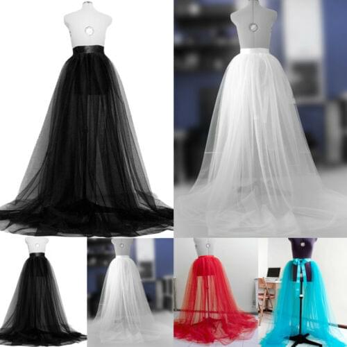 Women New Sexy Elegant Chiffon Long Skirt Tulle Tutu Long Skirts Wedding Party Prom Bandage Mesh Maxi Skirt