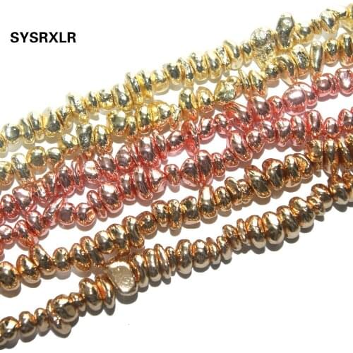 Natural Stone 5-10 MM Hematite Irregular Gravel Stone Spacer Loose Beads For Jewelry Making Charm Diy Bracelet Necklace Material