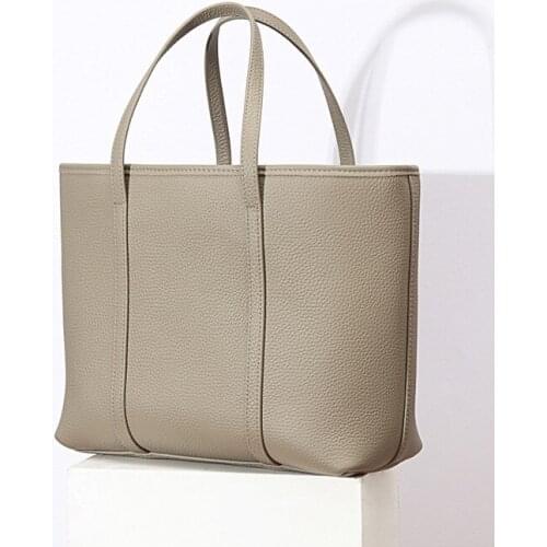 OUSSON Hot Sale Women Fashion Leisure Large Capacity Shoulder Bag Ladies Soft Leather Commuter Tote Bag