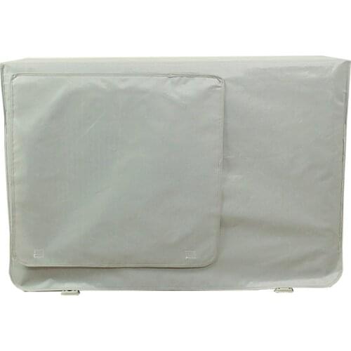 Split-type Outdoor Hanging Air Conditioning Cover Polyester Craft for Four Seasons Dust Anti-snow Anti-UV AC Protection FC27