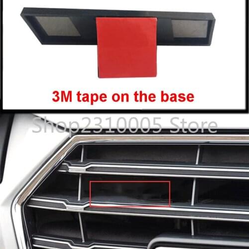 S3 S4 S5 S6 S7 S8 RS3 RS4 RS5 RS6 RS7 RS8 RSQ3 RSQ5 RSQ7 TTS TTRS Grille Emblem Bracket 3M tape Glossy Black Car Logo for Audi