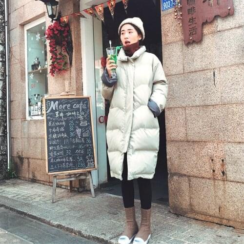 New 2020 Autumn Winter Wadded jacket Women Warm parka Fashion Stand collar Female Down Cotton Padded coat Outwear LX1076