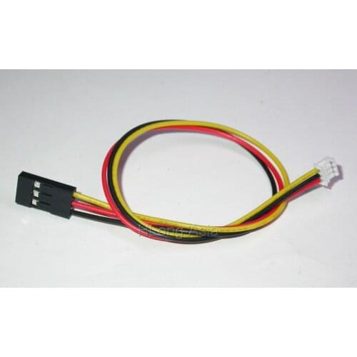 10pcs) 3PIN wires special for FPV CCTV cameras accessory 1.5mm pitch ( PINs distance), yellow black red wires about 20cm length