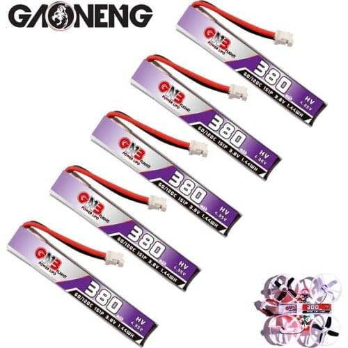 1S HV 3.8V 300mAh 30C 4.35V Lipo Battery For Snapper6/7/8/Mobula7/UR65/US65/UK65/Betafpv65/75 RC FPV Racing Drone Spare Parts