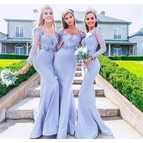 2019 Hot Lace Up Sleeveless Long Bridesmaid Dresses Ruffles Chiffon a-Line Vestido De Madrinha De Casamento Longo 1007