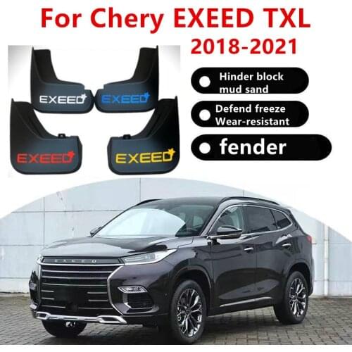 Mudguards Mud Flap Flaps Splash Guards Fender Protector Cover 4pcs for Chery exeed txl TX LX 2018 2019 2020 2021 Car Accessories