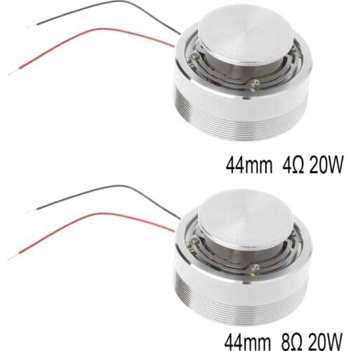 Audio Speaker 20W 4Ohm 8Ohm 44MM Full Range Vibration Speakers Loudspeaker Portable Bass Resonance