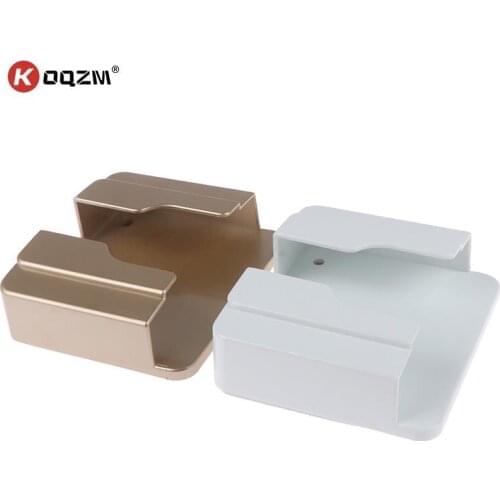 Home Decoration Wall Holder Phone Charging Holder Socket Charger Storage Box Mobile Phone Holder Universal Stand Display Support