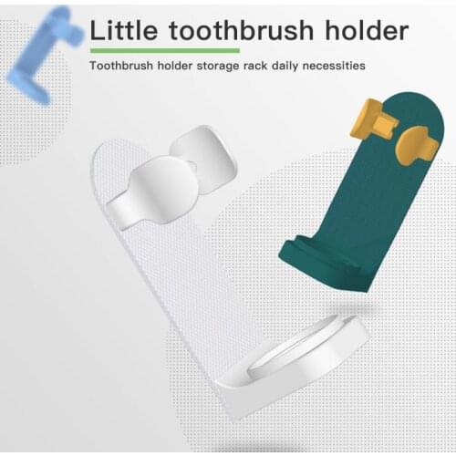 Home Electric Toothbrush Holder Traceless Toothbrush Stand Rack Wall-Mounted Electric Toothbrush Holder Bathroom Hogar Cocina