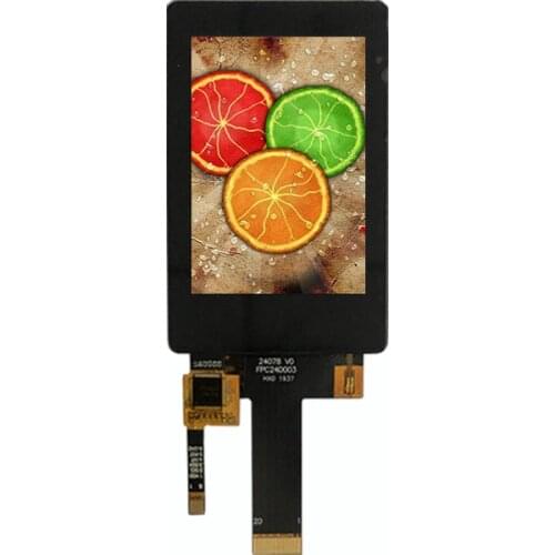 2.4 inch 320*480, ST7701S, full viewing angle, sunlight readable, IPS LCD module with Capacitive touch panel