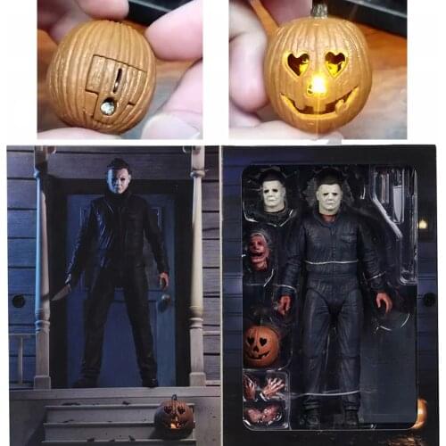 E Michael Myers Figure NECA Original Halloween Ultimate Michael Myers PVC Action Figure Toy Doll Christmas Gift for Kids