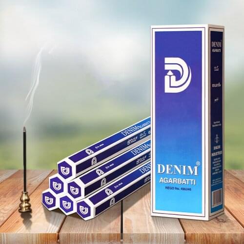 India Imported Denim Incense Stick Perfume Fragrant Incenso Deodorant and Sanitary Fragrance Yoga Relax Smells Meditation Supply