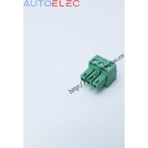 100pcs/lot 3 positions 3.5mm pitch KF2EDGK 3Poles PCB Female Pluggable connector pcb terminal blocks MC1.5/3-ST-3.5 1840379