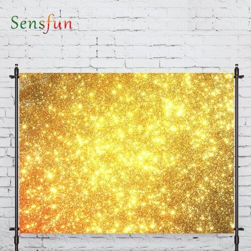 LEVOO Photographic Background Golden Shiny Luxurious Custom Party Photocall Photobooth Studio Photography Backdrop