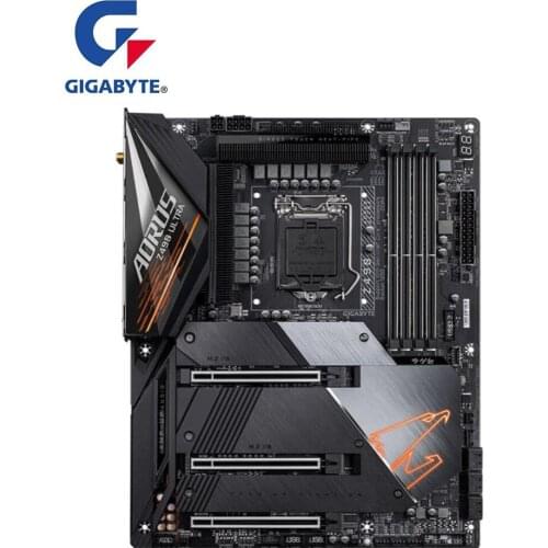 For Gigabyte Z490 AORUS ULTRA Motherboard LGA 1200 Z490 Used Desktop Mainboard Support i3 i5 i7 10400F 10400 10100F 10700K