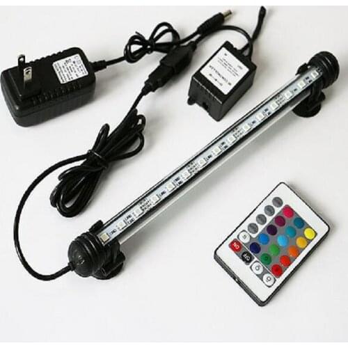 2019 new remote control diving LED Aquarium Colorful changing color aquarium lights 18/28/38/48/52cm