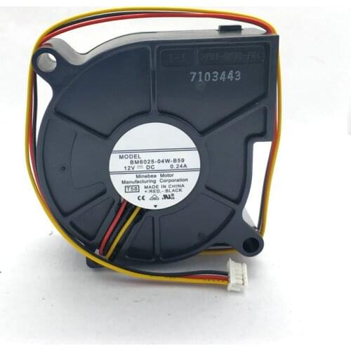 New Original NMB BM6025-04W-B59 T58 60*25MM 6CM 12V 0.24A for Projector blower projector cooling fan