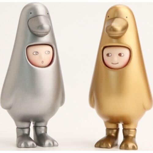 Christmas gift authentic CBBs theater duck series Blind Random box trend kid doll computer desktop decoration