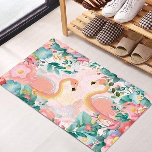 Family Decoration Painting 40*60 Floor Stickers Waterproof, Non-slip, Wear-resistant, Creative Cartoon Crane