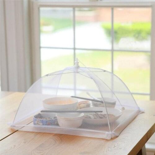 Mesh Screen Food Covers Large Pop-Up Mesh Screen Protect Food Cover Tent Dome Net Umbrella Picnic Food Protector