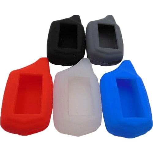 Russian version C9 silicone case for Starline C9/C4/C6 lcd two way car remote 50pcs/lot wholesale free shipping