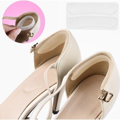 Silicone Gel Heel Protector Soft Cushion Protector Foot feet Care Shoe Insert Pad Insole Shoes Accessories Insoles for Shoes