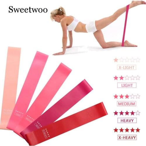 Training Fitness Gum Exercise Gym Strength Resistance Bands Pilates Sport Rubber Fitness Bands Crossfit Workout Equipment