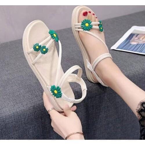 Comfortable Flat Women Student Sandals Female Summer Soft Shoes