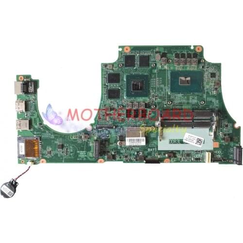 Vieruodis FOR Dell Inspiron 15 7559 Laptop Motherboard W/ i7-6700HQ CPU GTX960M 4G GPU MPYPP 0MPYPP CN-0MPYPP DAAM9AMB8D0