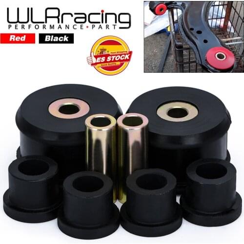 WLR - Front Control Arm Bushing Kit FOR VW Beetle 98-06 / Golf 85-06 / Jetta 85-06 Polyurethane BLACK,RED WLR-CAB01
