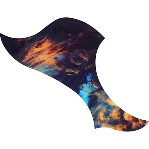 1pc Folk Acoustic Guitar Pickguard Scratch Plate Guard Iridescence