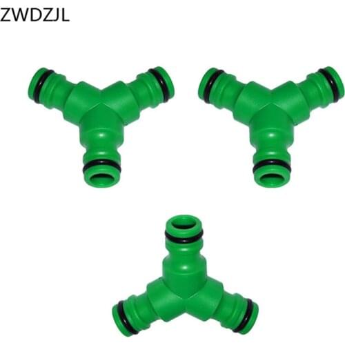 Garden hose 3-way connector 5/8" Y Connector irrigation Hose Shunt Garden tap irrigation Pipe shunt 35pieces