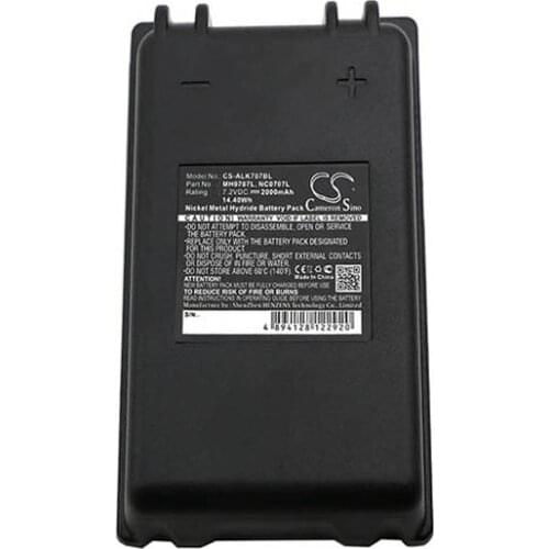 Cameron Sino 2000mAh Battery MH0707L, NC0707L for Autec FUA10