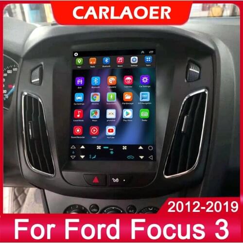 Car Radio Multimedia android 10 Player For Ford Focus 3 Mk3 2012 -2019 For Tesla Style Screen Navigation 2 din GPS 2din Video 4G