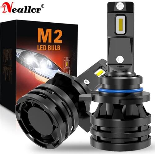 Canbus 9012 HIR2 9005 HB3 9006 HB4 H1 H3 H4 H7 LED Headlight Car Light Bulb For VW Golf 4 5 7 6 Passat B5 B6 B7 Touareg Touran