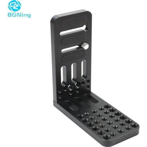 Quick Release L Plate Bracket Holder Hand Grip for Zhiyun Feiyu DSLR Gimbal for Canon Nikon Pentax Fujifilm for Tripod Monopod