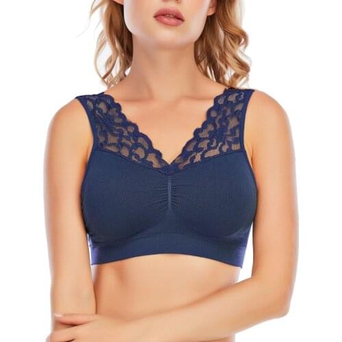 Women Push Up Sports Bras Sexy Lingerie Breathable Fitness Gym Bra Top Women Padded Bra