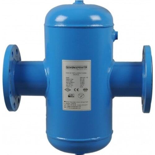 DN 200 Air and Sediment Holder (Coupled) Flansli