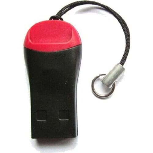 Cartoon Whistle Shape Mini USB 2.0 Micro UE TF Flash Memory Card Reader 1 In 1 SD Reader Adapter for Laptop Mobile Phone